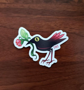 Vinyl Sticker: Little Friend