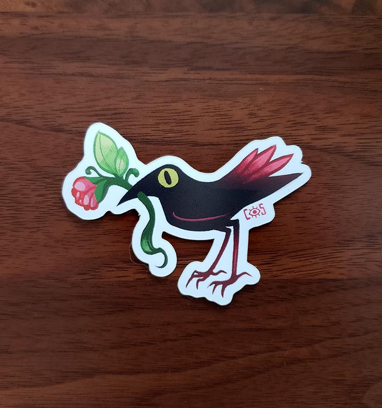 Vinyl Sticker: Little Friend