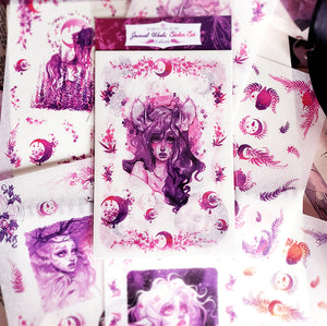'Lilac Forest' sticker set