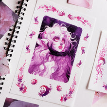 Load image into Gallery viewer, &#39;Lilac Forest&#39; sticker set
